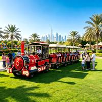 Train touristique sans rail Nova Rides 42 places, train diesel, train touristique ST-42, train familial pour visites touristiques