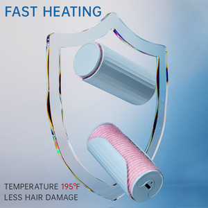 Rodillo Calentador de Plástico Reutilizable de Calidad Profesional para Eliminar el Vello, 32mm, para una Rápida Corrección del Vello Matutino, para Hombres y Mujeres, Venta Caliente - Product Image 3