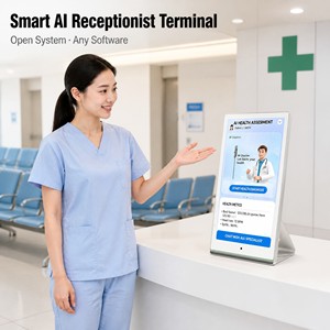 Kiosco Digital con Pantalla Táctil Android <span class=keywords><strong>de</strong></span> 15.6 Pulgadas, con IA, para Minoristas, Clínicas, Hoteles y Empresas, Venta al Por Mayor, OEM, ODM - Product Image 6