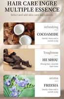 Shampooing à l'huile de coco et d'argan pas cher pour la réparation des dommages capillaires et le traitement des pellicules – Produits de soin capillaire professionnels pour salon de coiffure