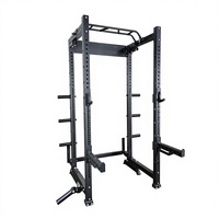 Matériel de fitness commercial en gros, rack de musculation multifonction pliable, bancs et racks de gym