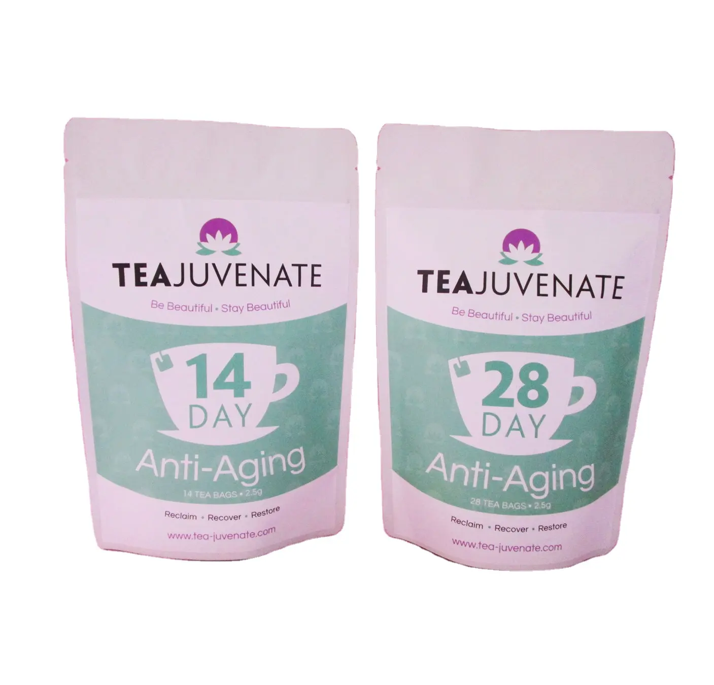 Organic Anti-aging Tea with Vitamin E and Vitamin C Age Defying tea