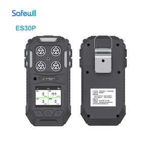 Safewill ES30P IP65 Tragbarer Multi-Gas-Hand-Methangas-Lecks ucher CH4/CO/H2S/O2 Schalllicht-Vibrations alarm Atex CE RoHS - Product Image 1