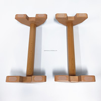 Barres parallèles d'équilibre en bois pour exercices de callisthénie, équipement de musculation à domicile, gravure laser personnalisée, ensemble de barres de dips, support pour pompes