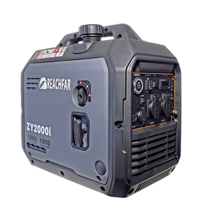 เครื่องกำเนิดไฟฟ้า 2000W น้ำมันเบนซิน สตาร์ทอัตโนมัติ/รีโมท สตาร์ท เงียบ พกพาสะดวก กันน้ำ โหมดประหยัดพลังงาน AC230V น้ำหนักเบา ZY2000i กำลังไฟสูง 2000W - Product Image 4