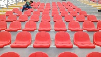 ACT SEATING ZS-ZKBB-P Siège en plastique pour stade, chaises en plastique pour gradins, résistant aux UV, 2 points de fixation