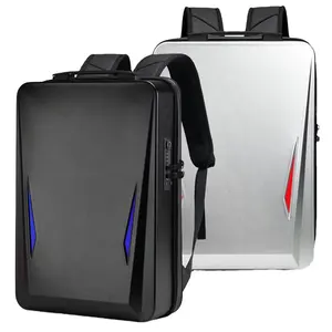 Marksman 17.3 노트북 usb 충전 배낭 mochila inteligente 슬림 스마트 게임 확대 하드 쉘 도난 방지 배낭 - Product Image 1