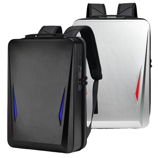 Marksman 17.3 Laptop Usb Charging Backpack Mochila Inteligente Slim Smart for Gaming Enlarged Hard Shell Anti Theft Backpack