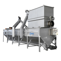 Hocheffizienter Kiesabscheider Sand-Wasser-Separator 5000L/Stunde für Abwasserbehandlung 1 Jahr Garantie Wasseraufbereitungsanlage