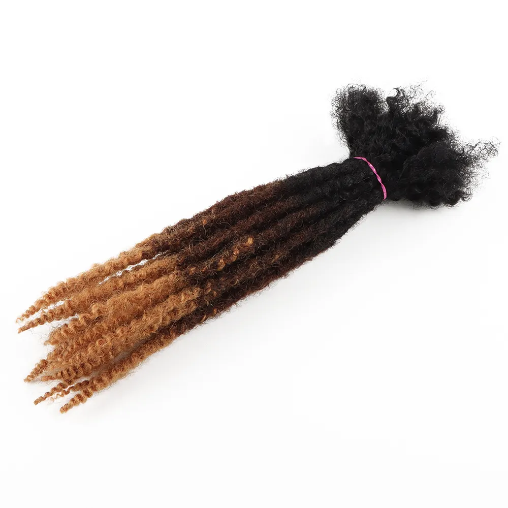 |Vast Dreads| ombre remy hair extensions bohemian human hair locs texture locs human hair ginger loc extension