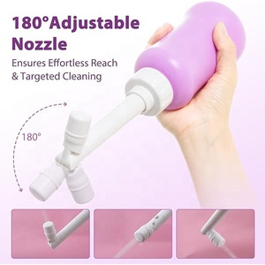 NZMAN ayarlanabilir meme taşınabilir bide Peri şişe doğum sonrası bakım için, hareket halindeyken Shattaf el Jet sprey, Mini seyahat bide - Product Image 2