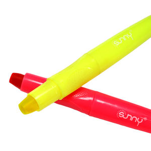 <span class=keywords><strong>Pastelli</strong></span> a Cera Setosi con Evidenziatore, Gel Colorato per Bambini o Lavoratori con 6 Colori Neon - Product Image 6