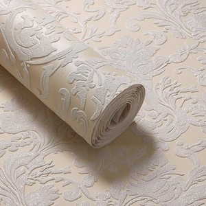 Carta da Parati 3D di Lusso in PVC, Pannelli Murali Effetto Seta, Adesivi Decorativi per <span class=keywords><strong>Soggiorno</strong></span>, Murales Ricamati per Soffitto - Product Image 1