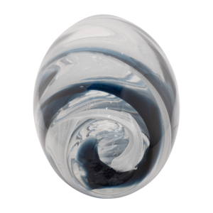 Vaso in vetro con motivo a spirale, vaso decorativo per fiori, per soggiorno, casa, cucina, camera da letto, ufficio - Product Image 6