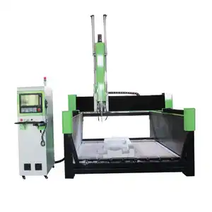 3D 4 Axis 5 Axis High Z Axis Wood Carving Acrylic Frame Thick Foam Cutting CNC Router Machine For Sale