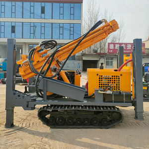 Mesin bor sumur DTH pneumatik hidrolik tipe YD Motor pompa kemampuan bor 160m 180m 220m efisiensi tinggi nyaman - Product Image 4