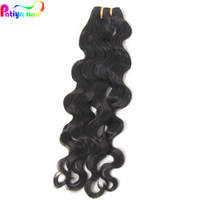 Patiya Venta al por mayor Raw-hair-vendor 8- 40 pulgadas Raw Indian Virgin Hair Double Drawn 14A Sin procesar 100 Human WAVY India Temple Hair