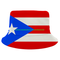 Chapeau de pêcheur avec drapeau de Porto Rico pour femmes et hommes, chapeau de pêcheur patriotique, casquette de soleil d'été pour voyage, plage, pêche
