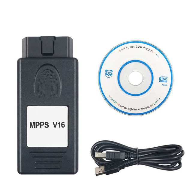 MPPS V16.1.02 ECU Chip Tuning for EDC15 EDC16 EDC17 Inkl CHECKSUM Read and Write Memory