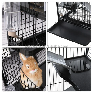 <span class=keywords><strong>Cage</strong></span> d'habitat intérieur pour petit animal à plusieurs niveaux de 52 "de haut <span class=keywords><strong>Cage</strong></span> de créatures en métal à 6 niveaux avec tous les kits nécessaires - Product Image 5
