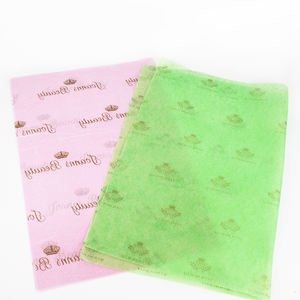 Papel de regalo de papel tisú con logotipo personalizado de 17 Gsm Cartón de regalo a prueba de humedad de un solo lado Premium para embalaje de marcos de fotos - Product Image 5