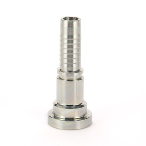 Raccord <span class=keywords><strong>hydraulique</strong></span> droit <span class=keywords><strong>haute</strong></span> <span class=keywords><strong>pression</strong></span> 6000 PSI Code 62, surface zinguée pour <span class=keywords><strong>tuyauterie</strong></span> d'équipement de construction - Product Image 3