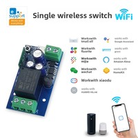 EWelink Smart WiFi QIACHIP Relais Commutateur Intelligent DC 5V 12V 24V 48V Télécommande Sans Fil 1 Voie Commande Vocale Domestique