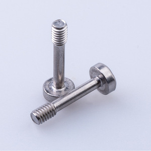 GDTYF <b>Round</b> <b>Head</b> Standard Thread <b>Screw</b> M3.5x17 Metric Level 4.8 Plain Carbon Steel Color Zinc Finish - Product Image 2