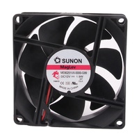 SUNON 24V 48V DC12V 1.9W EC AC 80X80X25MM 8CM 8025 Volume Udara Besar Terminal Optik Tiga Kawat ME80251VX-0000-G99-EP Kipas Pendingin