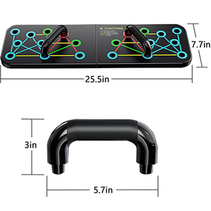 Jstar Set Multifunzione per <span class=keywords><strong>Esercizi</strong></span> Addominali e Push-up, Tavola Pieghevole per Fitness Domestico - Product Image 3