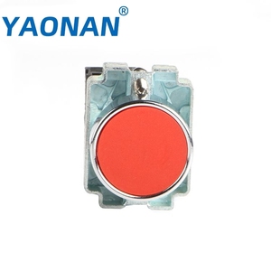 Interrupteur à bouton-poussoir YaoNan DB2-BA42/XB2-BA42 étanche IP65 10A 1NO 22mm avec borne à vis en métal argenté pour appareils électroménagers - Product Image 2