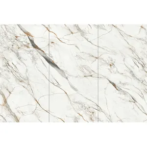 Vitagres 1200x2400mm Polido Vidros 3-6-9-12mm Fino Mármore Sinterizado Olhar Grandes Lajes De Porcelana De Tamanho Grande Telhas De Parede E Assoalho