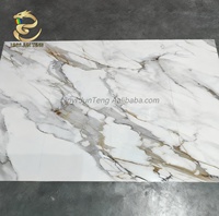 Panneau PVC Marbre Moderne 1220*2440*3mm Écologique Anti-UV Imperméable Ignifuge pour Maison, Hôtel, Cuisine, Salle de Bain, Hôpital