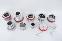 Raccord de tuyau d'incendie en aluminium Machino, raccord rapide instantané