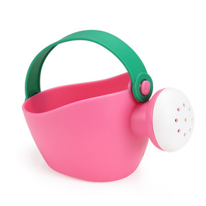 Regadera con cabezal de ducha, juguete de baño de plástico para niños, juego al aire libre, rosa, amarillo, azul - Product Image 5