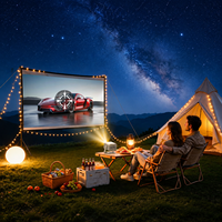 Projecteur portable 1080P 3 RGB Laser avec batterie intégrée Android 11 HDR MEMC WiFi OEM ODM Marque privée Usine