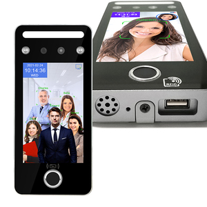 Hệ thống kiểm soát truy cập sinh trắc học dựa trên <span class=keywords><strong>web</strong></span> 5 inch Hệ thống chấm công nhận dạng khuôn mặt Wifi - Product Image 2