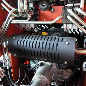 Мини-погрузчик с бортовым поворотом, многофункциональный, с двигателем Kubota и навесным оборудованием, высокий момент нагрузки - Product Image 5