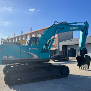 Excavadora Hidráulica Kobelco SK200 Original, EN VENTA, Buen Estado, Sin Fugas, Tren de Rodaje Resistente, Envío Inmediato - Product Image 1