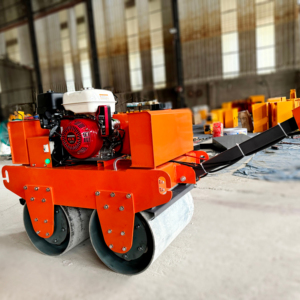 Hot 550 kg đi bộ phía sau <span class=keywords><strong>Mini</strong></span> rung Con Lăn Đôi trống đường lăn <span class=keywords><strong>Mini</strong></span> đường lăn Máy đầm cho hiệu quả nhựa đường làm việc - Product Image 2