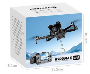 Drone pliable GPS avec caméra 4K HD pour photographie aérienne, moteur brushless, télécommande pour les voyages - Product Image 4
