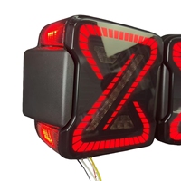 Feux arrière LED complets pour Jeep Wrangler JL JK 2018-2024 avec clignotants séquentiels