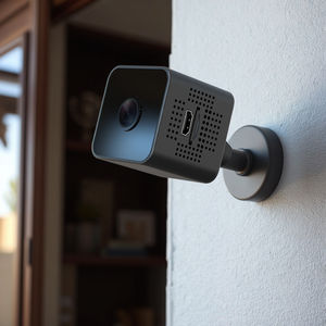 كاميرا واي فاي صغيرة مربعة X1 بدقة عالية 1080 بكسل مع رؤية ليلية وكشف الحركة وبطاقة ذاكرة بلاستيكية - Product Image 4