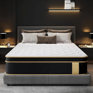 Sleepwell Double Cooling Gel Size <b>Box</b> Pocket Spring Coil <b>Memory</b> Foam Bed Mattress Colchones Y986-6 Hybrid Pocket Spring Offers S - Product Image 1