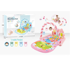 Popolare Palestrina per Neonati con Musica, Pianoforte <span class=keywords><strong>a</strong></span> Pedale, Supporto Fitness e Tappetino per Gattonare - Product Image 6