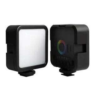 Mini luz LED RGB regulable 70 cuentas LED 3000K-9000K Temperatura de Color portátil Vlog luz Led fotografía luz Led