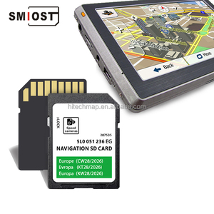SMIOST scheda di memoria CID SD personalizzata User-friendly mappa GPS <span class=keywords><strong>per</strong></span> Skoda MIB2 2026 europa Yeti Kodiaq - Product Image 1