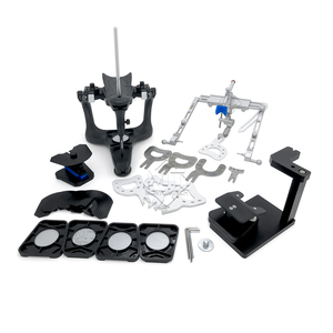 Kit de Articuladores Dentales CR/CT/CN <span class=keywords><strong>Artex</strong></span> con Caja de Herramientas Negra/Azul, Modelo de Laboratorio para Sistema Amangirbach - Product Image 5