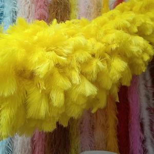 Đẹp 3.5 Mét Yards Lớn Đà Điểu Lông Boa Fluffy Boa Đà Điểu Lông Cho Hiệu Suất Chương trình Showgirl Khiêu Vũ Trang Phục - Product Image 6