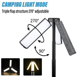 Luz de camping multifuncional 2 en 1 linterna de camping recargable por USB \ linterna con gancho lámpara de camping de emergencia al aire libre - Product Image 2